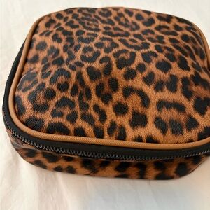 Leopard Print Cosmetic Bag